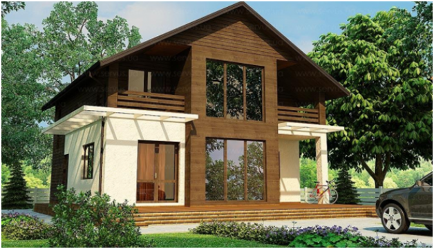 Как строят дома из сэндвич-панелей