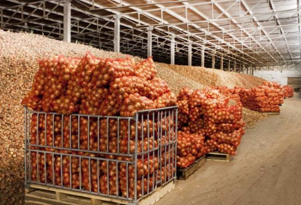 строительство быстровозводимого картофелехранилища в Казахстане