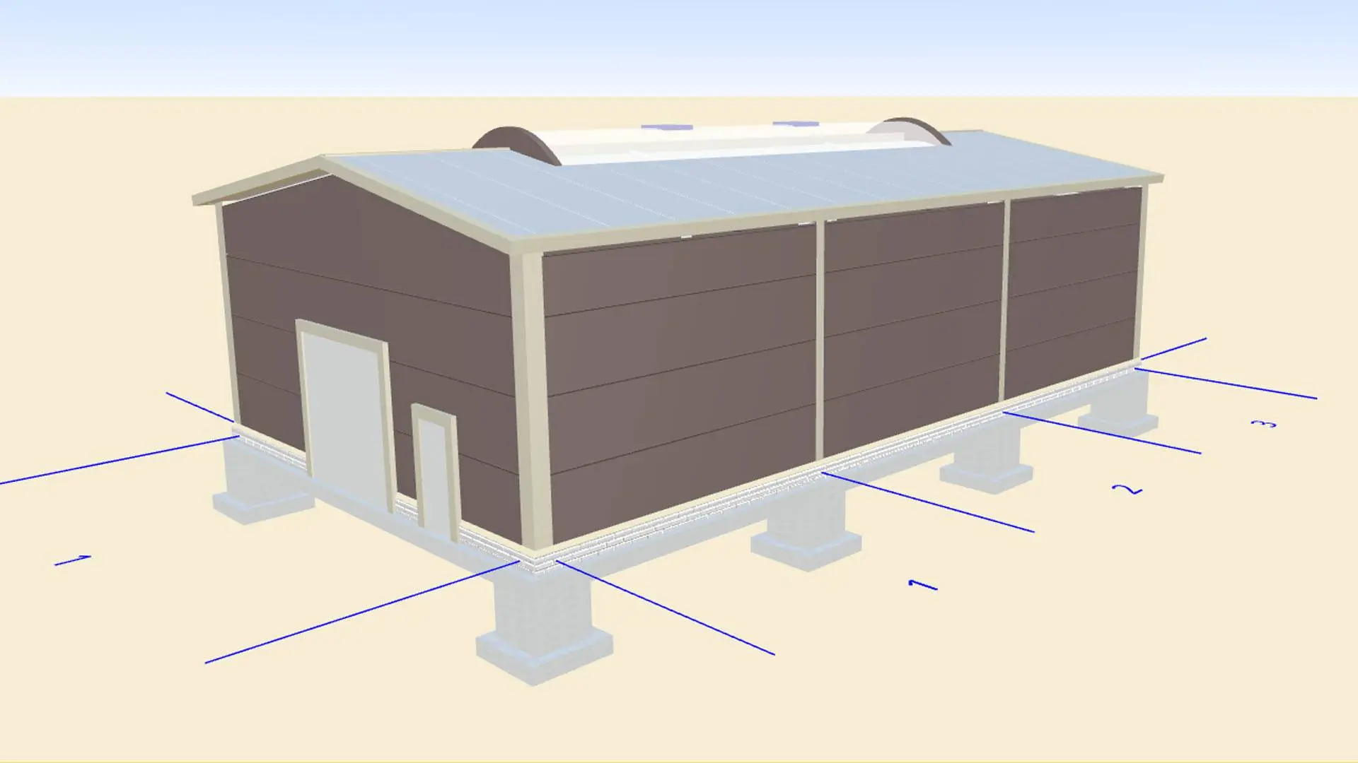 163. Быстровозводимый ангар для хранения лодок и домашнего инвентаря 10 х 18 х 6 в г. Подольск, МО, Россия