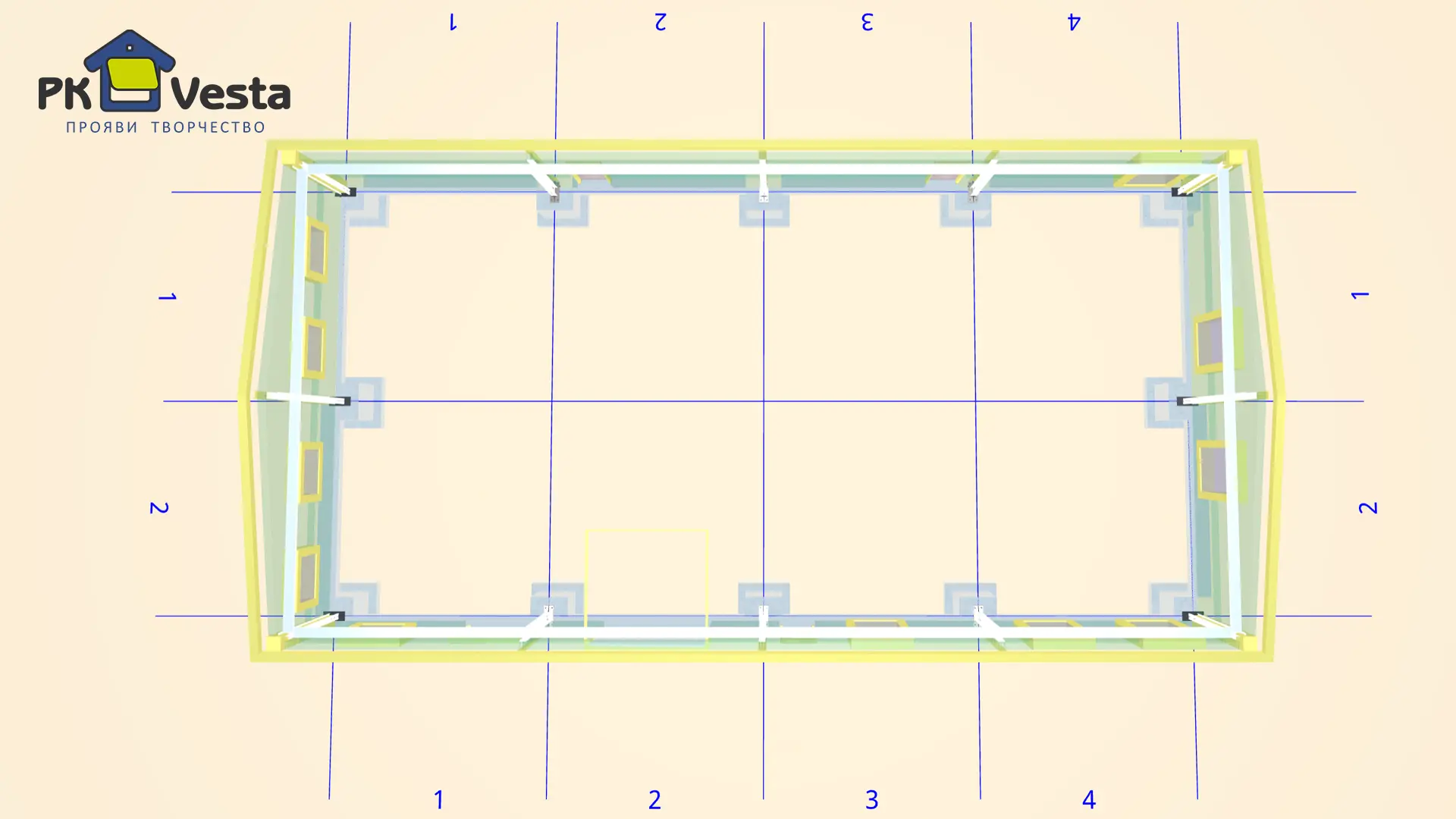 Завод ПК Веста объявляет о заказе быстровозводимой столовой и офиса 12Ш х 24Д х 3В из ЛСТК для местного фермера в г. Могилев, Белоруссия и г. Клинцы, Россия.