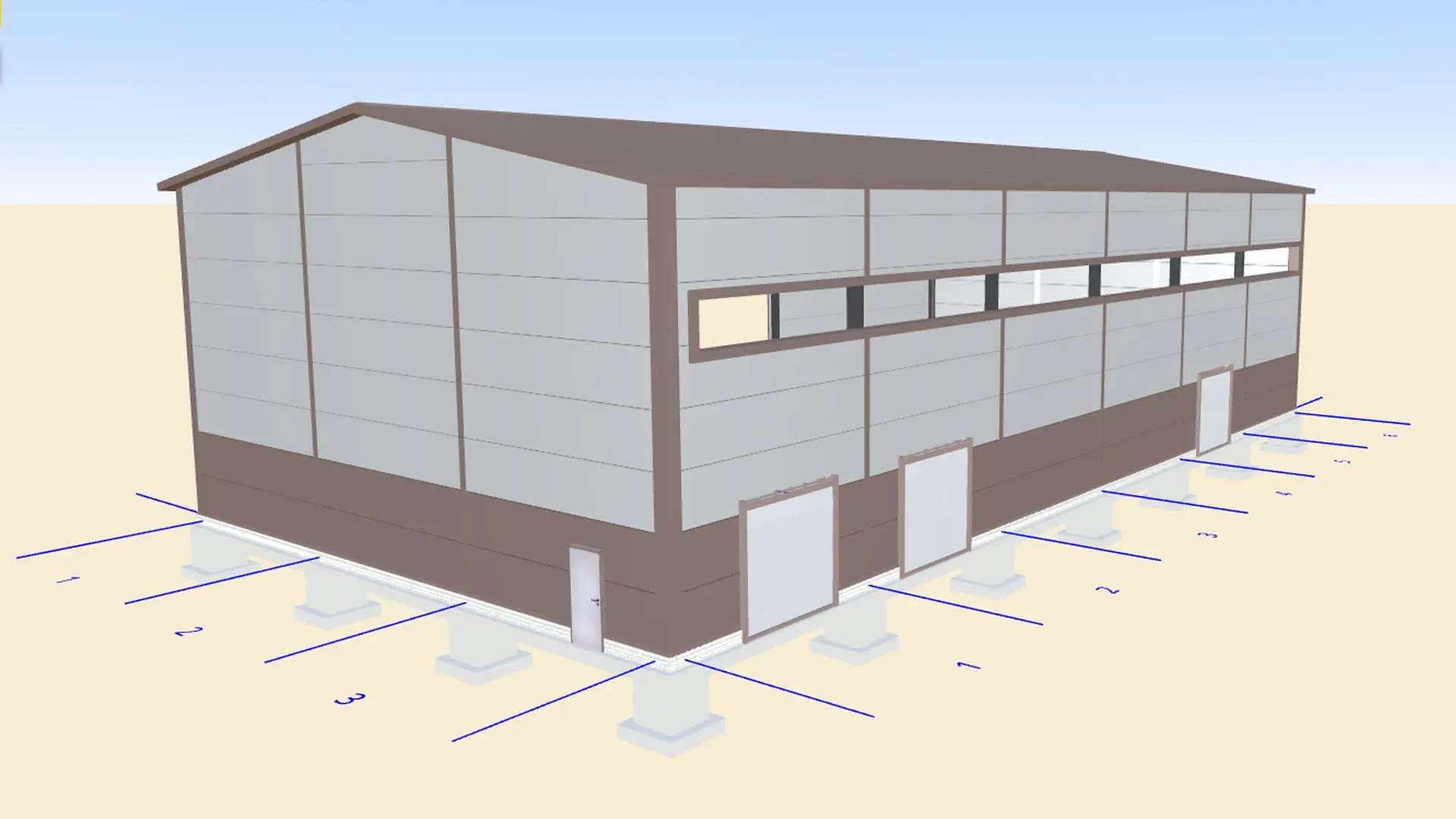 Завод ПК Веста объявляет о заказе быстровозводимого цеха / склада 18Ш х 36Д х 8В с кран балкой 3.2т для изготовления технических газов в г. Павловский Посад, Россия 