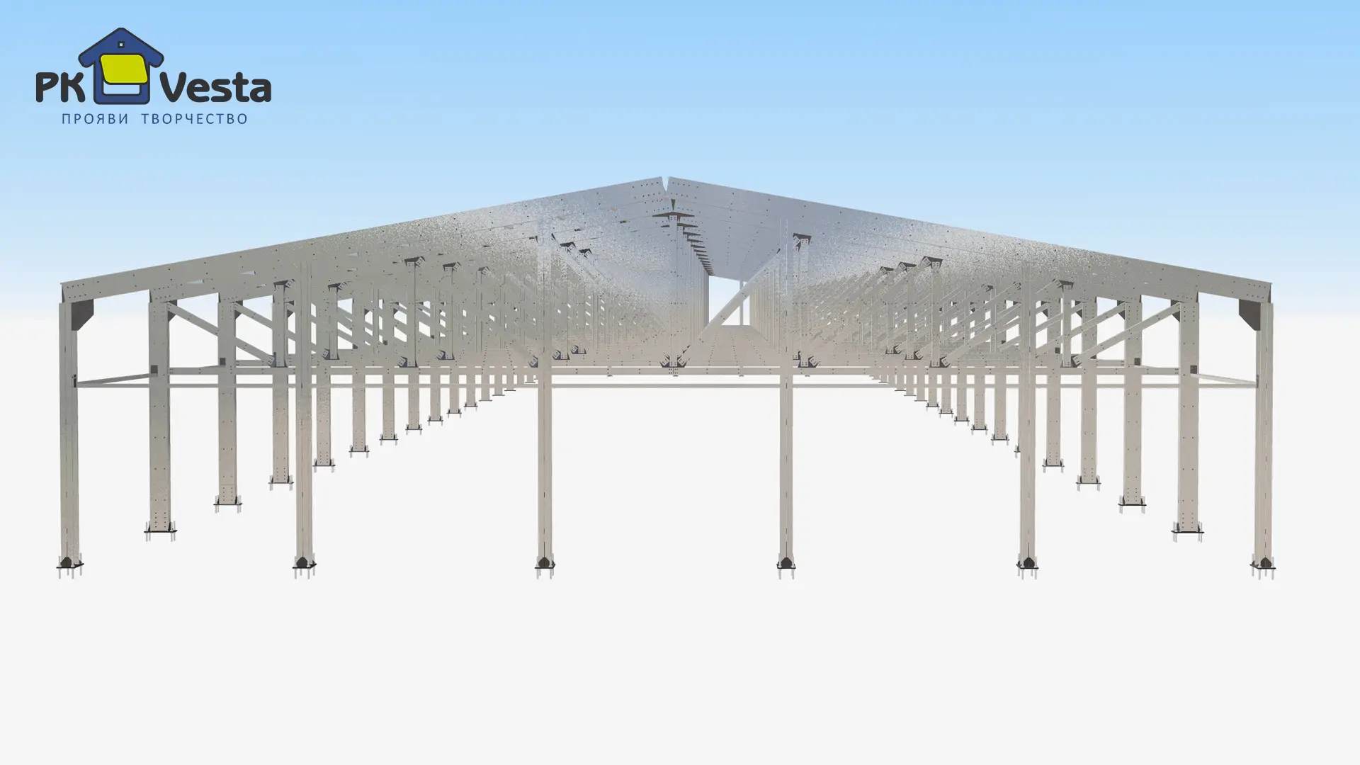 Сообщаем об экспортном заказе быстровозводимой облегченной надстройки 20Ш х 102Д х 1В (2 040кв.м.) из ЛСТК в г. Шымкент, Казахстан