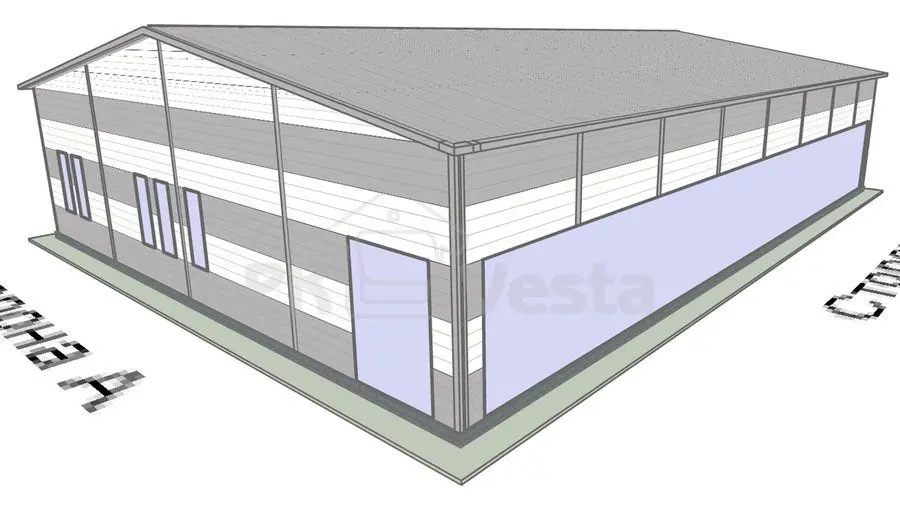 ПК «Веста» объявляет о заказе быстровозводимого продуктового магазина сети «ДА» 23Ш х 31Д х 6.3В в г. Пушкино, Россия