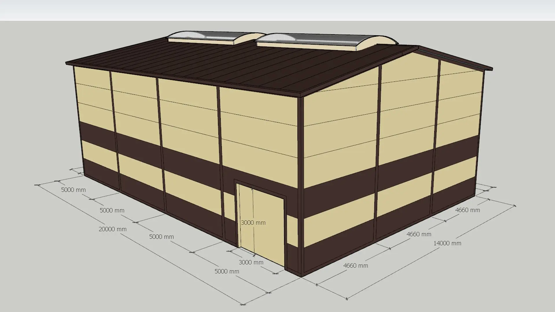 Завод ПК веста объявляет о заказе быстровозводимого цеха/склада 14х20х6 из ЛСТК по изготовлению продукции из полипропиленав г. Троицк, Россия 