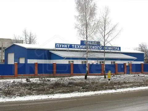 30. Здание техосмотра ГИБДД, 8х20х3,5, г. Щекино, Россия