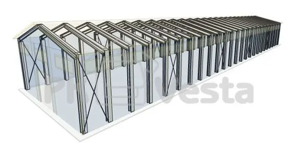 ПК «Веста» объявляет о начале монтажа быстровозводимого производственного цеха в г. Саранск, Россия