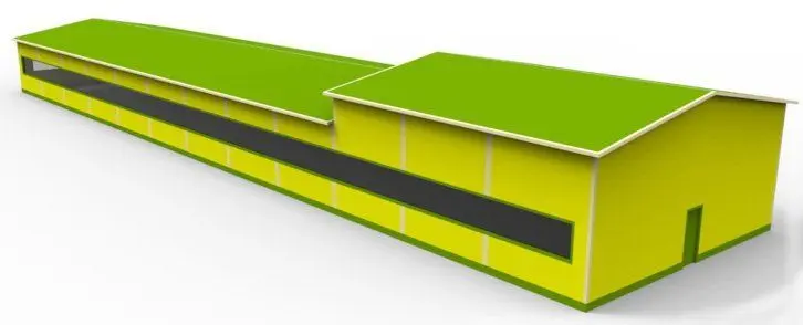 58. Пищевой цех 50х12х5,1, г. Москва, Россия