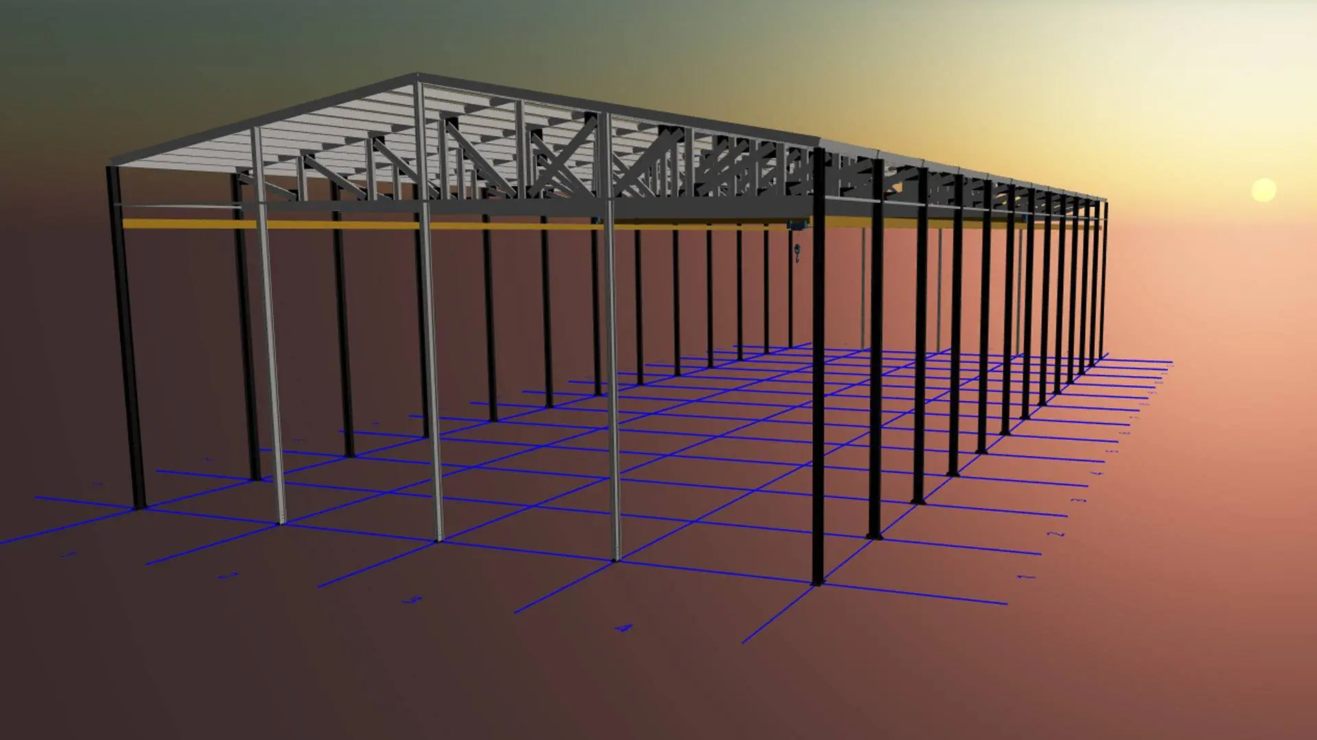 ПК Веста объявляет о заказе проекта на 2 складских комплекса 24 х 60 х 10 для одного из военных заводов в г. Тула, Россия.