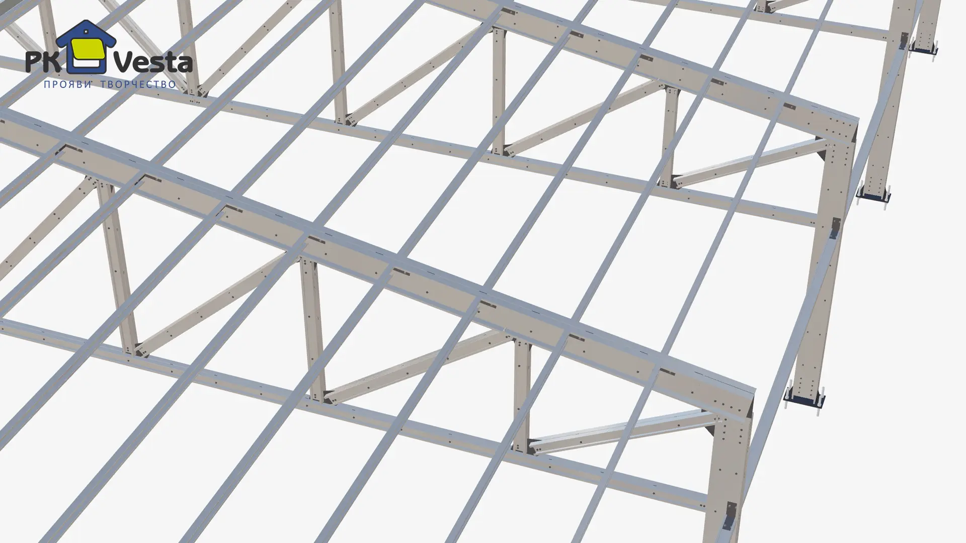 Сообщаем об экспортном заказе быстровозводимой облегченной надстройки 20Ш х 102Д х 1В (2 040кв.м.) из ЛСТК в г. Шымкент, Казахстан