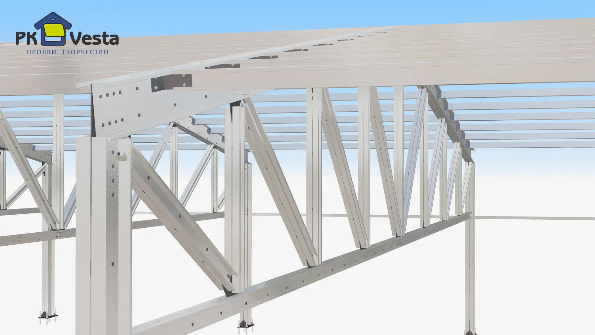 Сообщаем об экспортном заказе быстровозводимой облегченной надстройки 20Ш х 102Д х 1В (2 040кв.м.) из ЛСТК в г. Шымкент, Казахстан