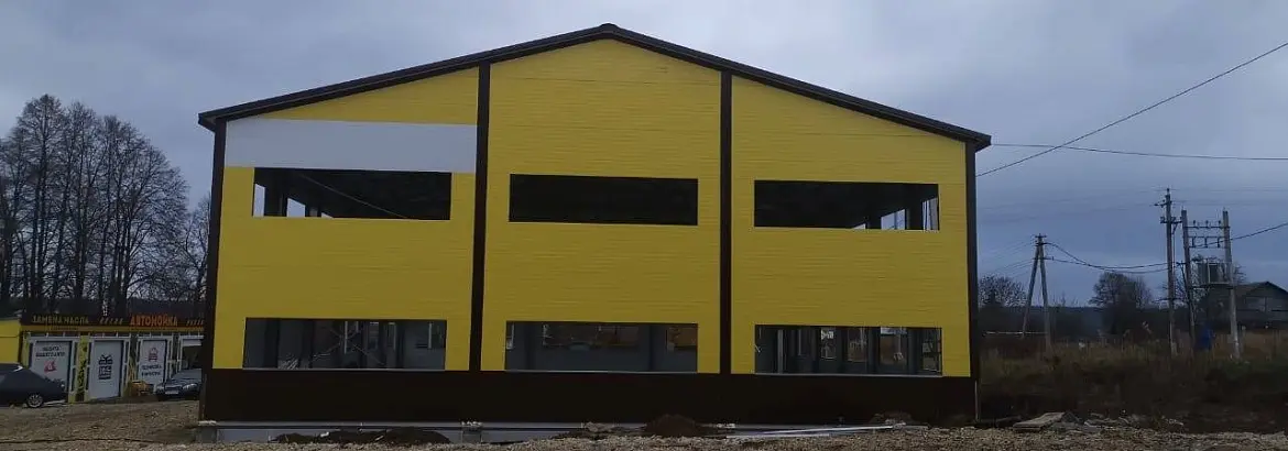 137. Быстровозводимый магазин 18х24х6 в г. Ступино, Россия