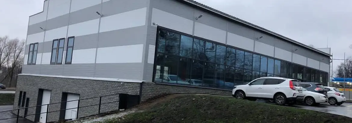 101. Быстровозводимый продуктовый магазин "ДА" 23 х 31 х 6.3 в г. Пушкино, Россия