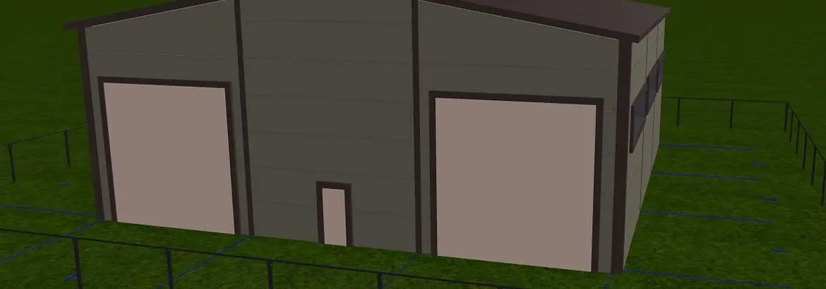 153. Быстровозводимая автомастерская для с/х техники 18х18х5.5 в г. Новомосковск, Россия