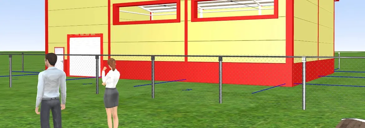 169. Быстровозводимое очистительное сооружения 12Ш х 18Д х 5.5В в г. Санкт Петербург, Россия