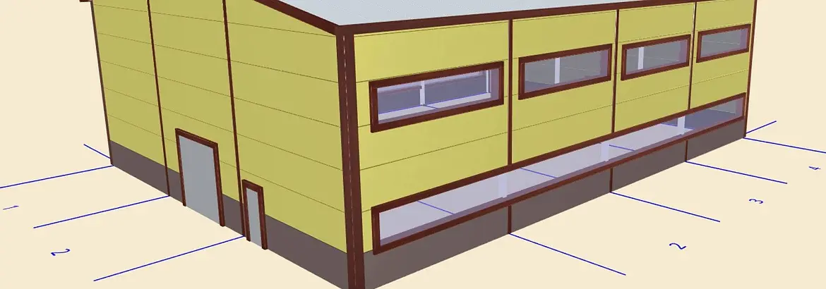 125. Быстровозводимый магазин 18х24х7.2 в г. Ступино,Россия