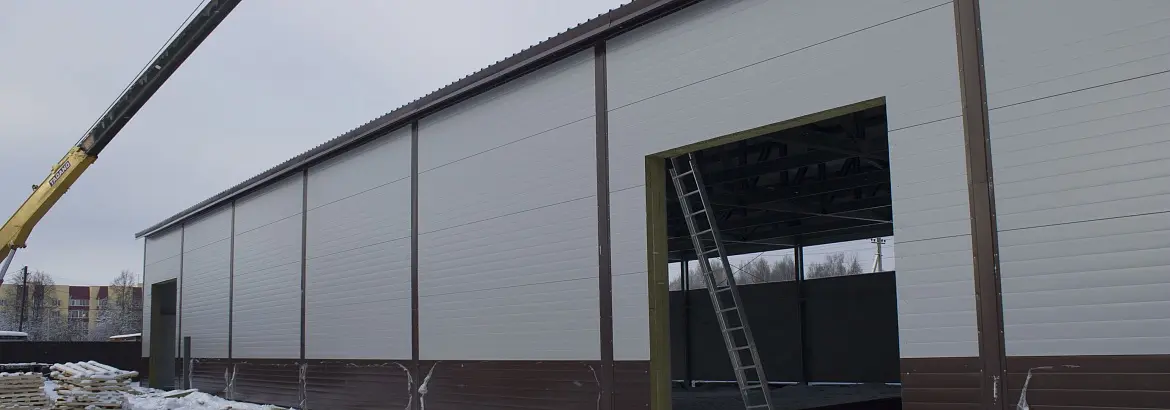 71. Быстровозводимый цех по производству гофротары 18х42х6 в г. Чехов, Россия