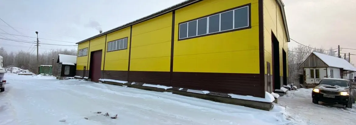 186. Быстровозводимая автомастерская 16Ш х 36Д х 6В в г. Архангельск, Россия