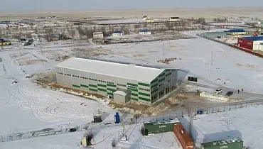 141. Быстровозводимый завод/склад 24х60х8 по изготовлению солнечный батарей в г. Аксай, Казахстан