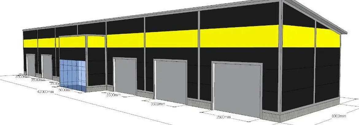 150. Быстровозводимая автомойка 8х42х5 в г. Тула, Россия