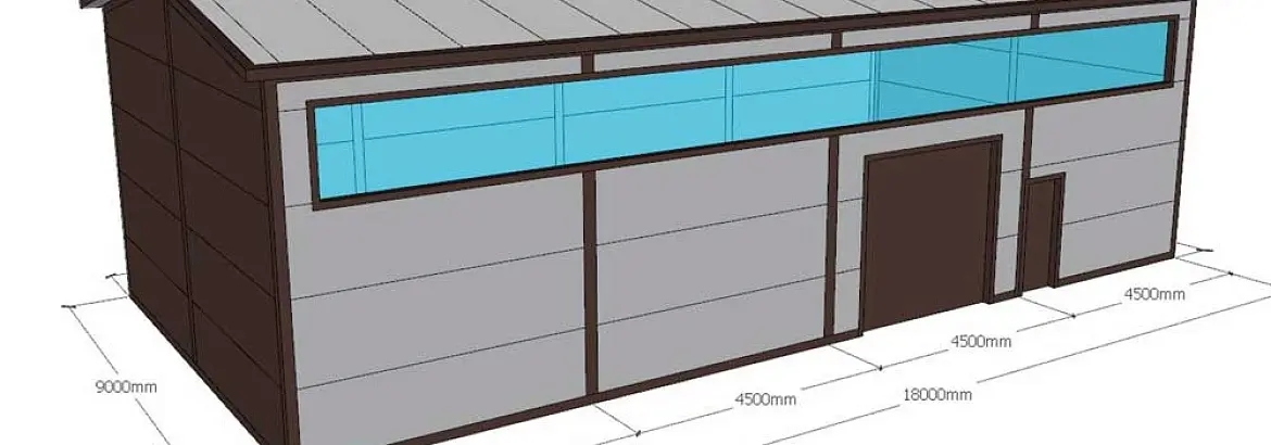 115. Склад для хранения кабельной продукции и электроники 9 х 18 х 5 в г. Шатура, Россия