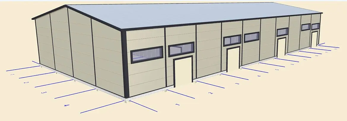 161. Быстровозводимый склад 24х50х6 под сдачу в аренду в г. Тула, Россия