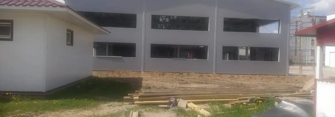 140. Быстровозводимый склад 18х36х6 из ЛСТК в г. Одинцово, Россия