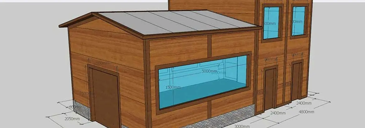 112. Быстровозводимый магазин и офис 6.6 х 10.8 х 6 в г. Петропаловск Камчатский, Россия