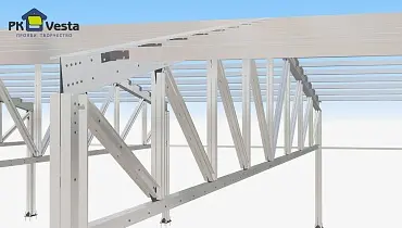 211.  Быстровозводимая надстройка 20Ш х 102Д х 1В (2 040кв.м.) из ЛСТК на 2ом этаже старого здания в г. Шымкент, Казахстана