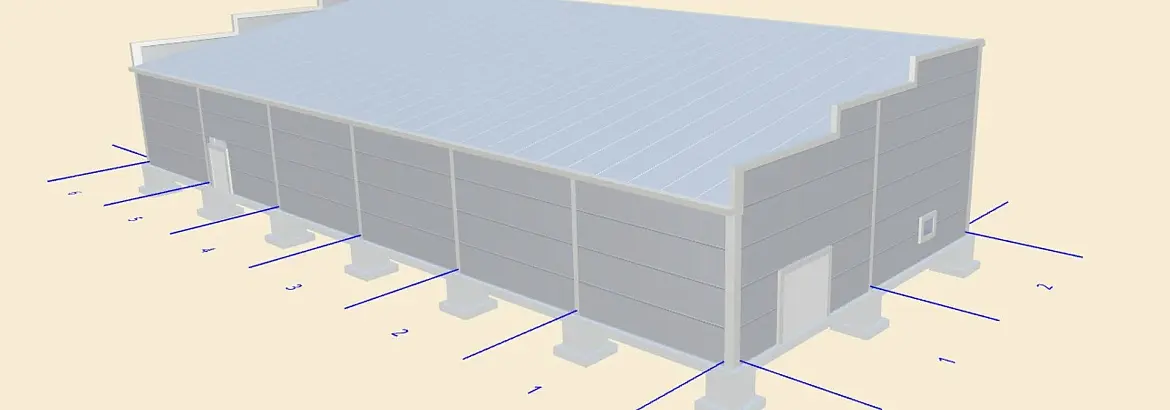 164. Быстровозводимый магазин Пятерочка 15х36х4 в г. Рязань, Россия