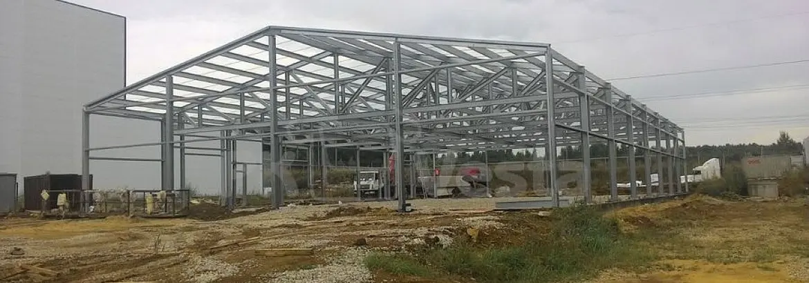 75. Быстровозводимый немецкий склад/завод полимерный изделий 24 х 40 х 5.2 в Туле, Россия